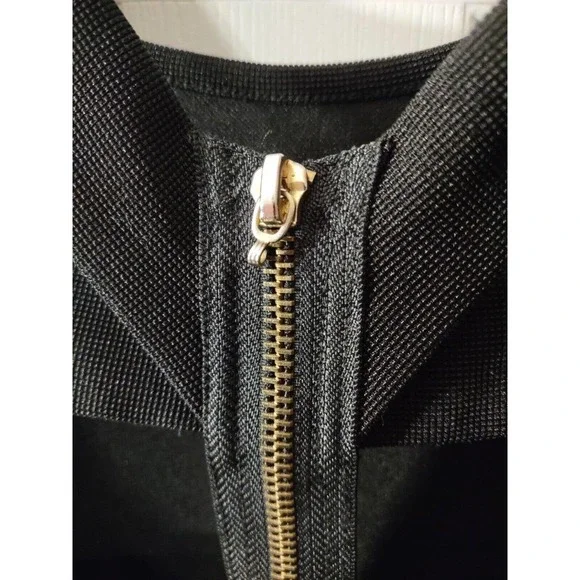 Mink Pink Dress Size S Black Cold Back Long Sleeve - Picture 3 of 8